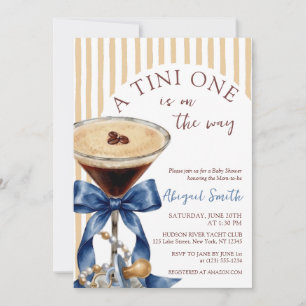A TINI ONE is on the way Baby Showers Invitation