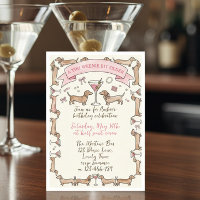 A Tini Weenie Bit Older Dachshund Martini Birthday