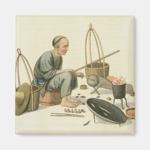 A Tinker, plate 37 from 'The Costume of China', en Magnet