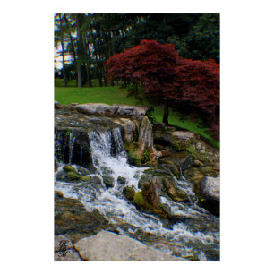 A Tiny Waterfall Poster