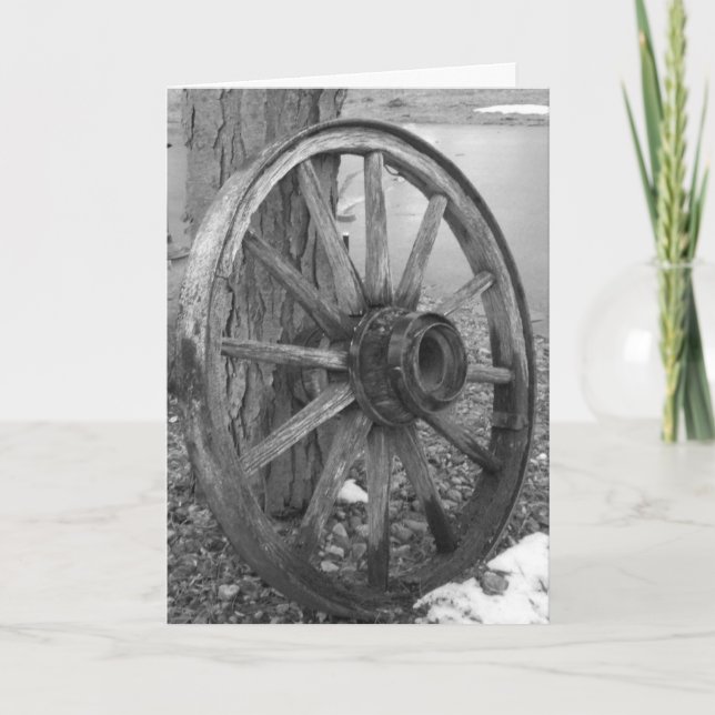 "A Tire Optional" Thank You Card (Front)
