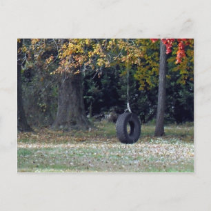 A Tire Swing Postcard