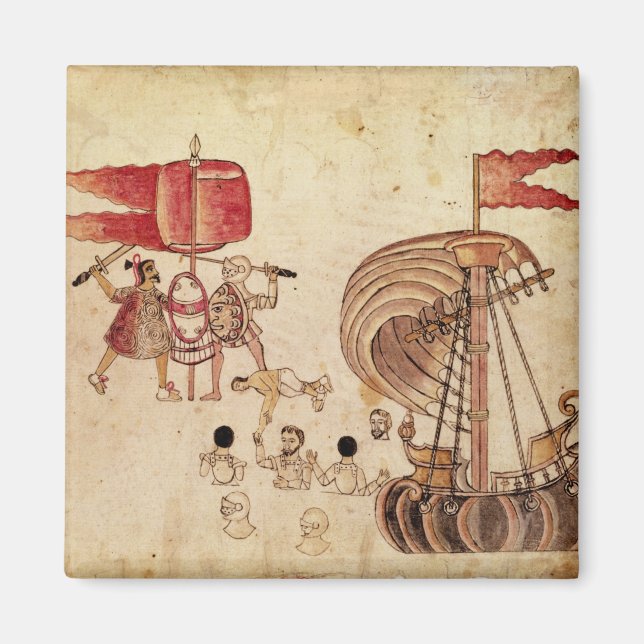 A Tlaxcalan warriorl Magnet (Front)