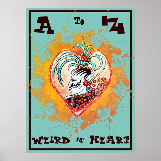 A to Z Alien Maya Elf Weird at Heart  Poster (Front)