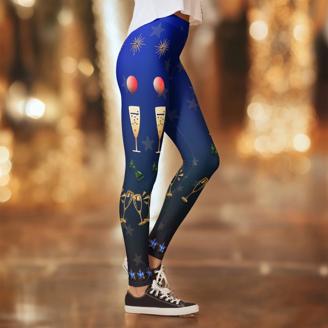 A Toast At New Year's Leggings (Creator Uploaded)