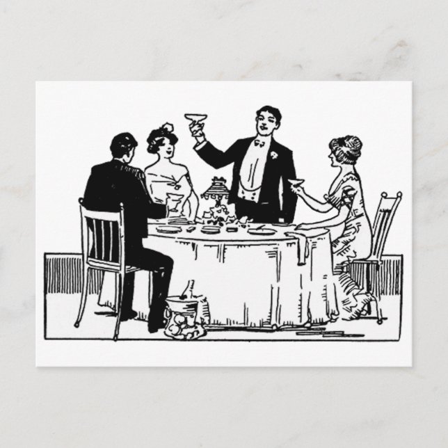 A toast postcard (Front)