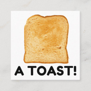 A Toast Square Business Card