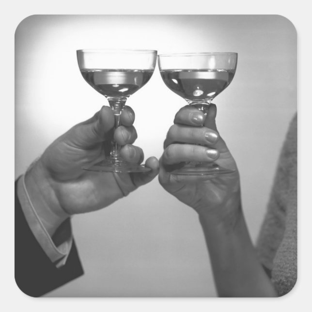 A Toast Square Sticker (Front)