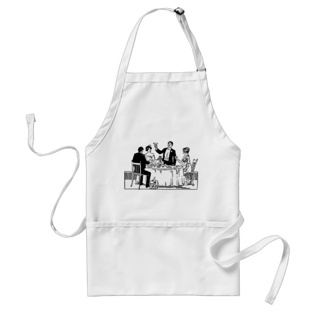 A toast standard apron (Front)