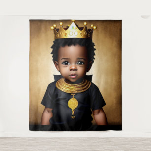 A Toddler  King Tapestry
