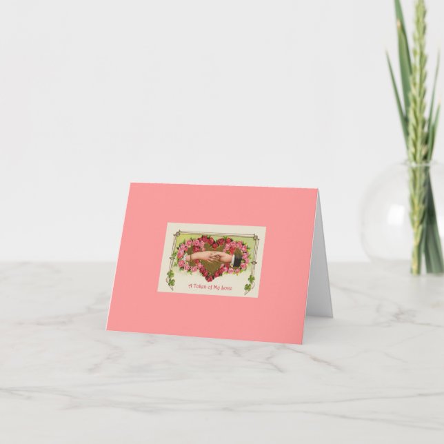 A token of Love Holiday Card (Front)