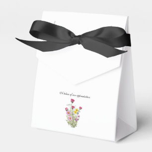A TOKEN OF OUR APPRECIATION FAVOUR BOX
