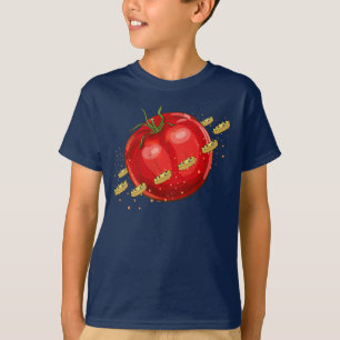 A tomato planet with pizzas surrounding him T-Shirt