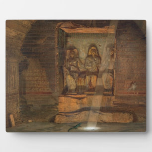 A Tomb at El-Kab, one of 24 illustrations produced Plaque