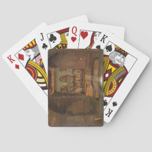 A Tomb at El-Kab, one of 24 illustrations produced Playing Cards