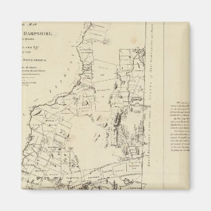 A Topographical Map Magnet