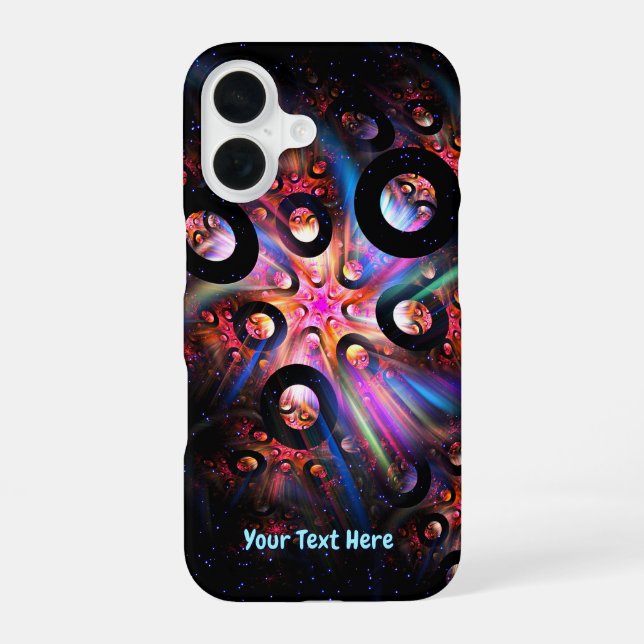 A Toroid Affair iPhone 16 Case (Back)