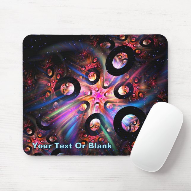 A Toroid Affair Mouse Mat (With Mouse)