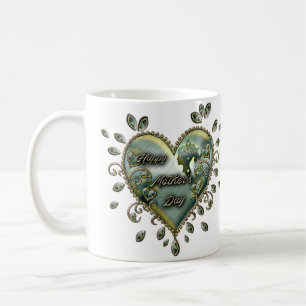 A touch of elegance: Happy Mother's Day.  Coffee Mug