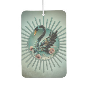 A touch of fantasy and elegance, the swan of dream car air freshener