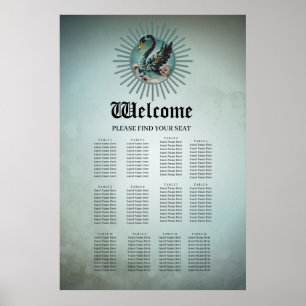 A touch of fantasy and elegance, the swan of dream poster