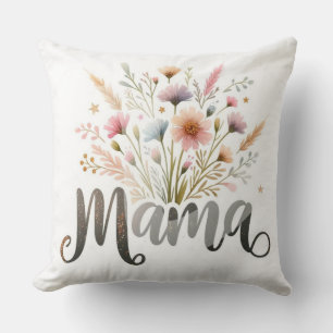 A Touch of Floral Love for Mama Cushion