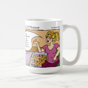 "A Touch of Humour" Vibrational Massage Device Coffee Mug