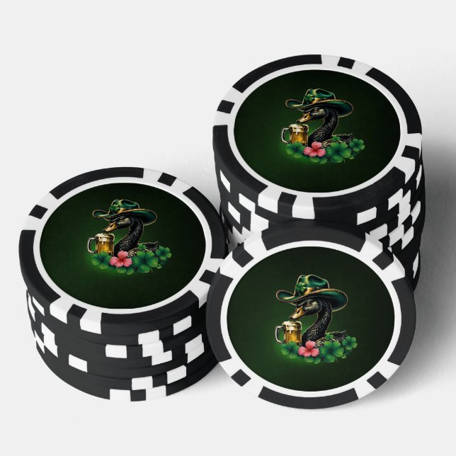 A touch of Ireland Poker Chips (Stack)