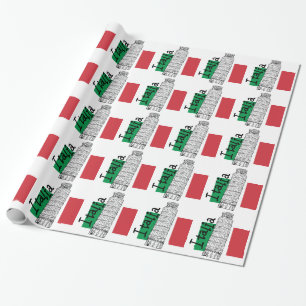 A Touch of Italy Wrapping Paper