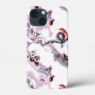 A touch of marble iPhone 13 mini case