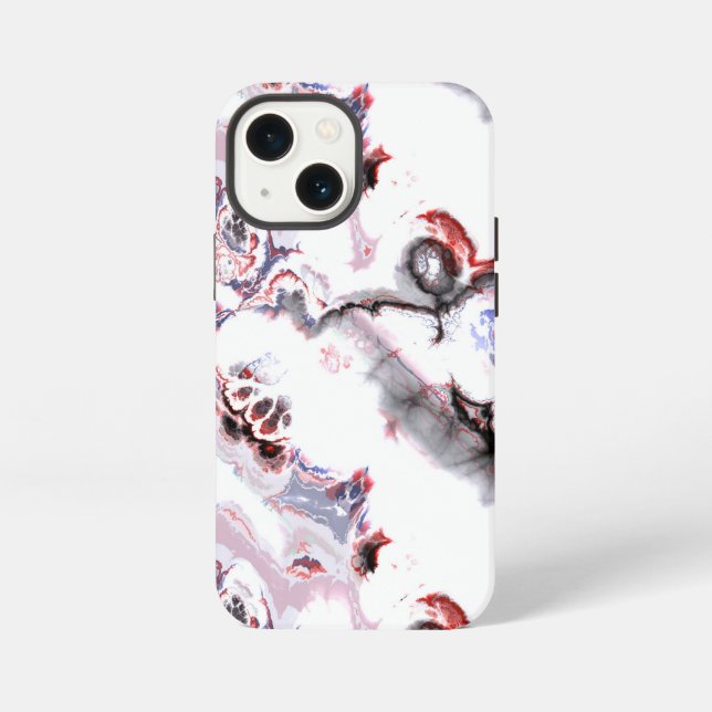 A touch of marble iPhone case (Back)