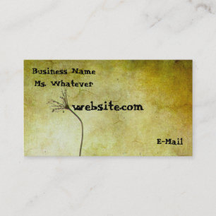 A Touch Of Nature Business Card