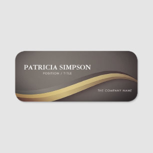 A Touch Of Personality To Your Professional Attire Name Tag