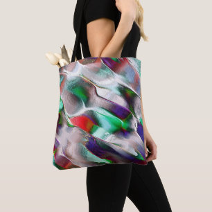 A touch of subtle or colourful extravagance in roc tote bag