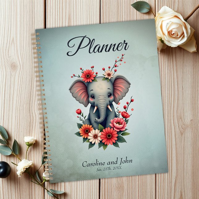 A touch of summer: The baby elephant  Planner (Creator Uploaded)
