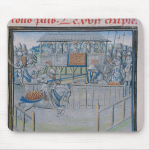 A Tournament in London: Jousting Mouse Mat