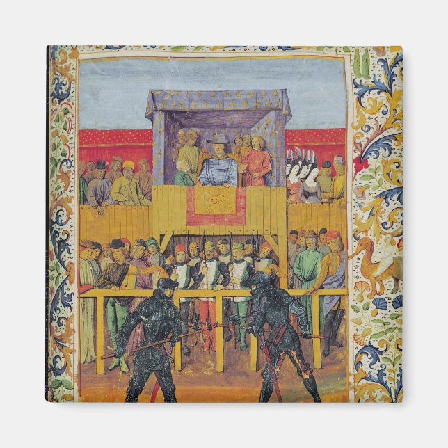 A Tournament of Hand-to-Hand Combat Magnet (Front)