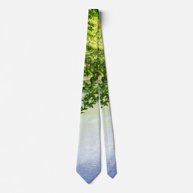 A Tranquil Hike Neck Tie (Front)