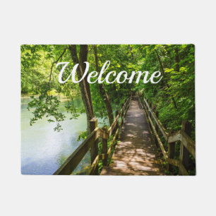 A Tranquil Hike Welcome Doormat