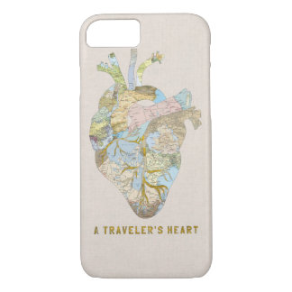 A Traveller's Heart iPhone 8/7 Case