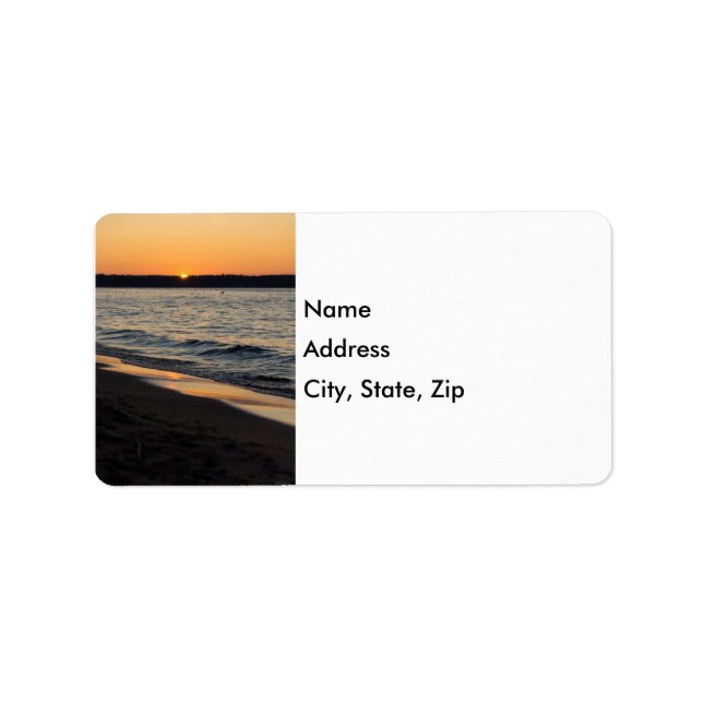 A Traverse Sunset Address Labels (Front)