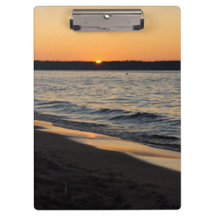 A Traverse Sunset Clipboard
