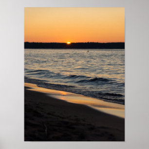 A Traverse Sunset Poster