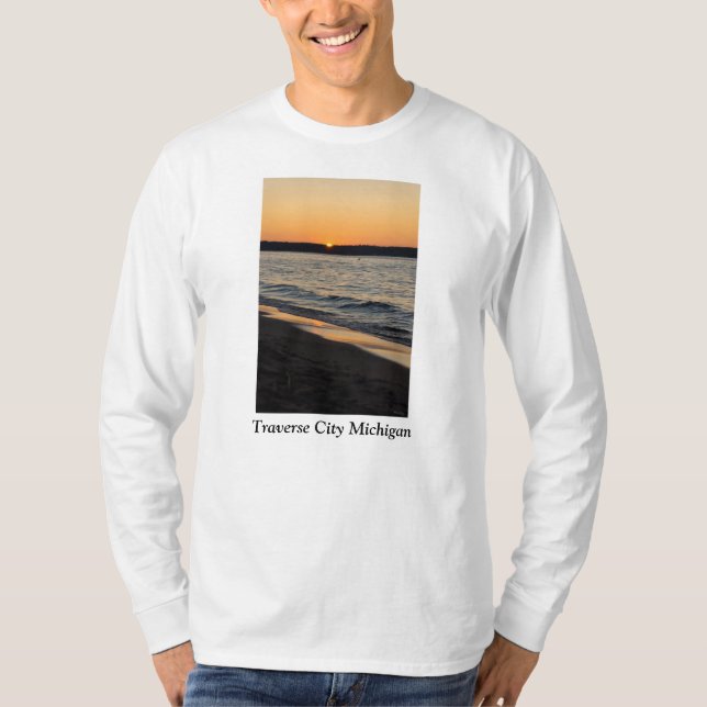 A Traverse Sunset T-Shirt (Front)