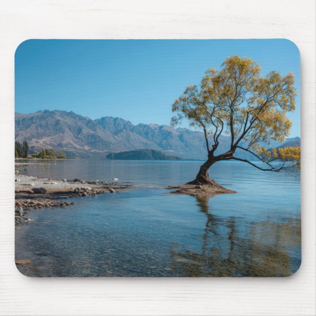 A Tree in a Lake Mouse Mat (Front)