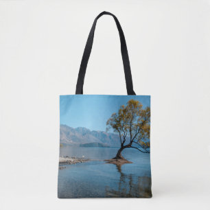 A Tree in a Lake Tote Bag