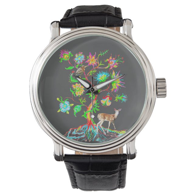 A tree of life and fauna watch (Front)