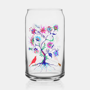 A tree of life can glass