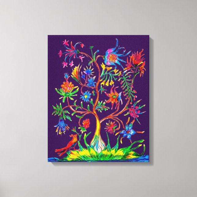 A tree of life canvas print (Front)