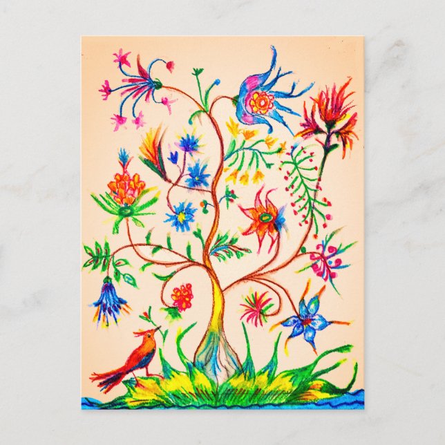 A tree of life postcard (Front)